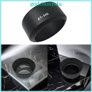 Mũ trùm đầu ống kính chống chói GODD cho EF-M 55-200mm STM EOS-M3-M10 52mm Vỏ ống kính máy ảnh