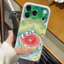 Ốp lưng iPhone Họa tiết da mạ họa tiết dưa hấu mùa hè iPhone 17 16 15 14 13 12 11 Pro Max Plus Max
