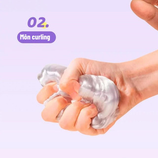 【BabyJoy】Chất nhờn thủy tinh ma thuật,Đồ chơi giảm căng thẳng an toàn,Chất lỏng phi Newton,Đồ chơi trẻ em