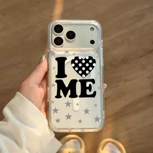 Ốp lưng iPhone 16/15/14/13 I Love Me Ngôi Sao Phong Cách Hiện Đại Chống Trầy