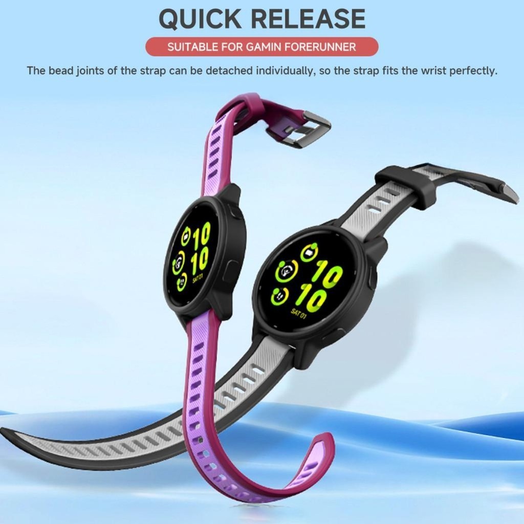 Ốp lưng TPU + dây đeo silicon cho Redmi Watch 5 Active / Lite bảo vệ màn hình dây đeo thể thao hai màu