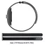 Dây đeo thể thao IAPPORTUNIA, Dây đeo theo dõi sức khỏe Nylon 20mm, Dây đeo thay thế thiết kế vòng mềm có thể điều chỉnh cho dây đeo Hume cho dây đeo sức khỏe Hume