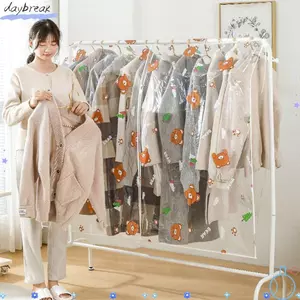 DAYBREAK Quần Áo Che Bụi, Làm Dày Chống Bụi Bảo Quản Bảo Quản, Chất Lượng Cao Chống Thấm Nước Dung Tích Lớn Quần Áo Túi Bụi Cho Áo Phù Hợp Với Đầm