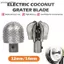 AA Kitchen Dừa Grater Head 12mm 14mm Kim loại nặng de để cạo hiệu quả Nấu ăn VN