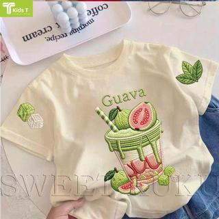 COD✅ (Hồ Chí Minh)Kids T Mall Áo phông tay ngắn In hình hoạt hình Áo Kiểu rộng và ấn tượng Trẻ em thời trang #VN811