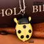 Đồng hồ bỏ túi FANSIN, nhẹ có dây chuyền Beetle Pocket Watch, Đồng hồ bỏ túi thạch anh nhiều màu dễ thương