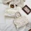 BeautifulHomeA Dễ Thương Ngọt Ngào Ren Hoa Túi Xách Dung Tích Lớn Thường Ngày Tote Túi Bảo Quản Di Động Cô Gái Trái Tim Ly Hợp Túi Đựng Mỹ Phẩm Quà Tặng VN