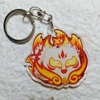 Ganci Empire Kitsune Blox Fruit Keychain Blox Fruit key chain