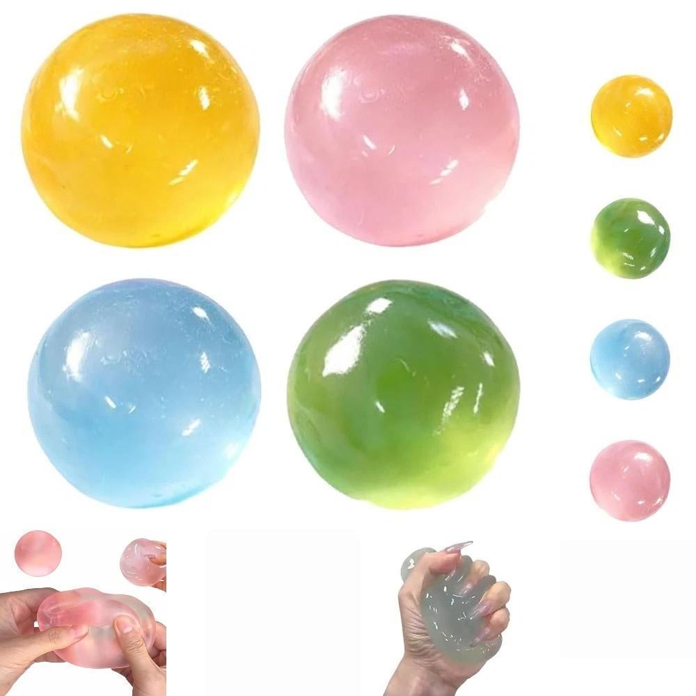 Quả bóng căng thẳng tròn ITRUMPET, Bóng Fidget giác quan phục hồi chậm, Quà tặng Giảm căng thẳng có thể tái sử dụng Đồ chơi kẹp giải nén có thể tái sử dụng cho trẻ em Người lớn