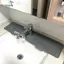 GCDHome Water Splash Guard cho bồn rửa nhà bếp Giữ vòi Khu vực chậu rửa khô Bảo vệ Dễ dàng lắp đặt HOT
