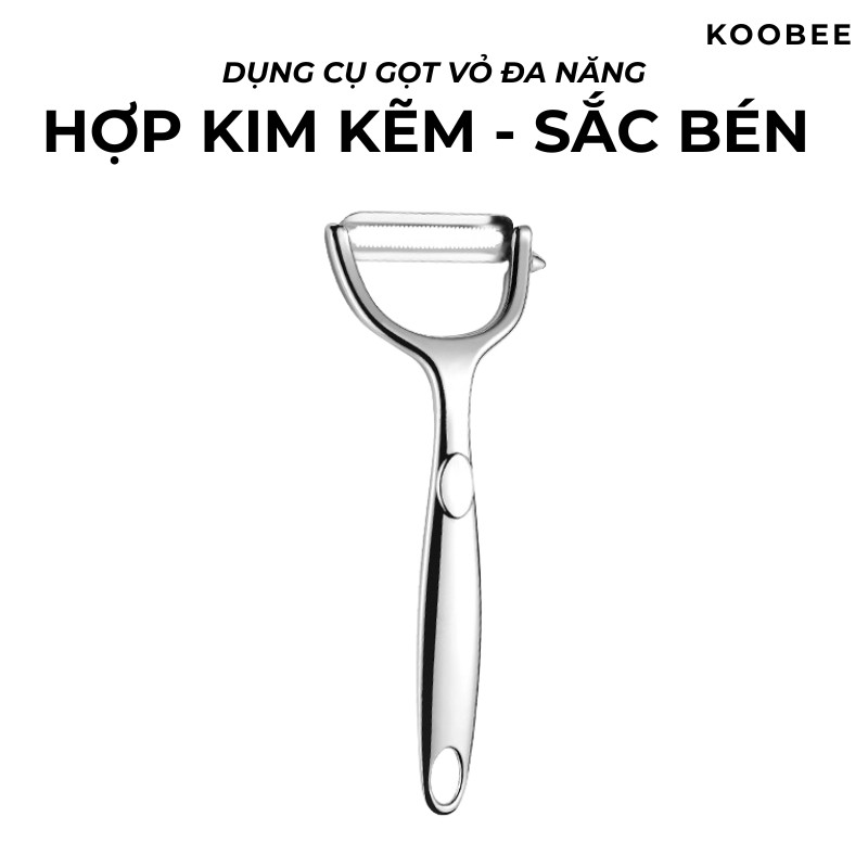 Dụng Cụ Gọt Vỏ Đa Năng Hợp Kim Kẽm Cao Cấp - Dao Gọt Rau Củ Quả Đa Năng Sắc Bén Bền Đẹp | 389