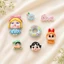 Set Charm Crybaby Phao Bơi Peach Love Kawaii Pastel Resin DIY Gắn Dép Cute Bé Khóc Mini Dễ Thương Hot Trend 2026