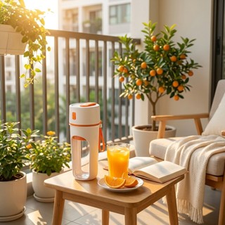 Máy xay [300 ml] mini cầm tay, làm sinh tố nhuyễn mịn tiện mang đi
