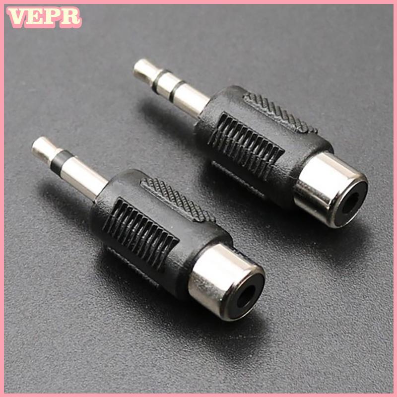 Nhang 1 Mono Kênh Kép Cắm 3.5 Sang AV Adapter 3.5 Mm Đầu Âm Thanh Nam Sang Sen RCA Nữ Ja Đầu Chuyển Đổi vn