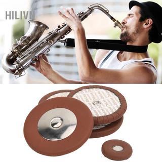Hilivn Hilivn Sax Miếng Da 25 Chiếc Bộ Thay Thế Nhiều Kích Thước Cho Tenor Saxophone Phụ Kiện