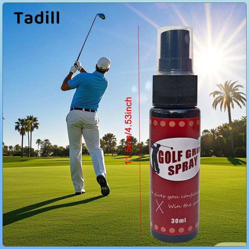 Tadill Golf Grip Spray Hand Grip Enhancer Anti Slip Spray Hỗ trợ đào tạo Chống mồ hôi Chất liệu thiết bị thể thao di động Thích hợp để tập chơi gôn Outdoo