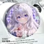 Majo no Tabitabi Elaina 58mm Laser Holographic Huy hiệu làm bằng quạt