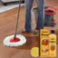 Sơn sàn gỗ và phục hồi Bảo vệ sàn gỗ Sáp làm sạch đa năng 100ml Máy làm sạch sàn gỗ cứng Bảo vệ sàn gỗ jiwvn