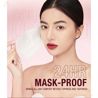 O.TWO.O Matte Kiss Khóa màu lâu trôi Matte Lipstick Light Màu mờ Họa tiết nhung mờ lâu trôi