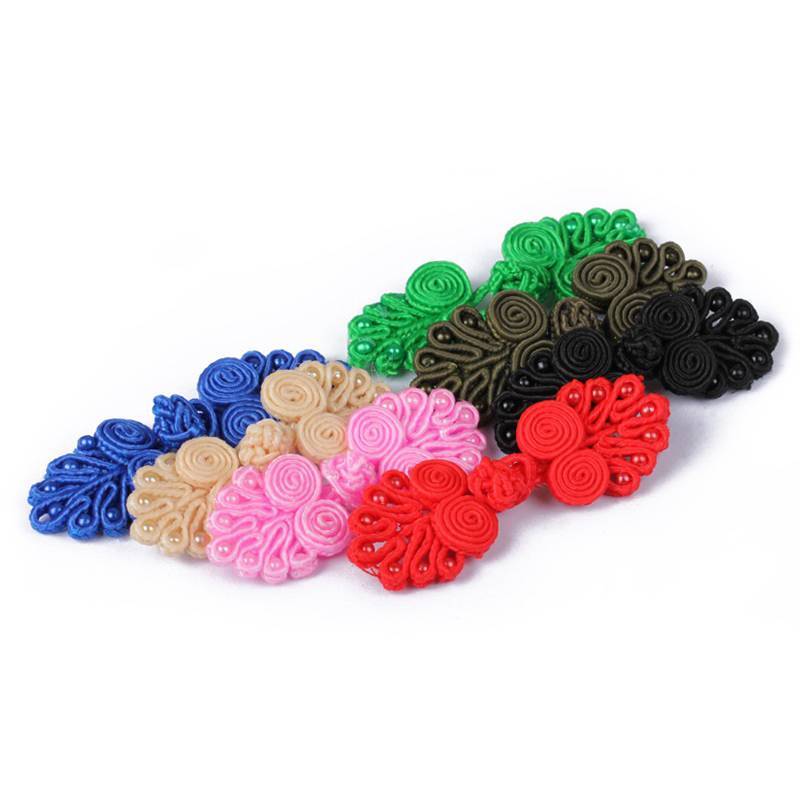 Springevenstar 10 chiếc nút nylon thắt tay Trung Quốc, dùng cho sườn xám/đường phù hợp, đóng dây buộc
