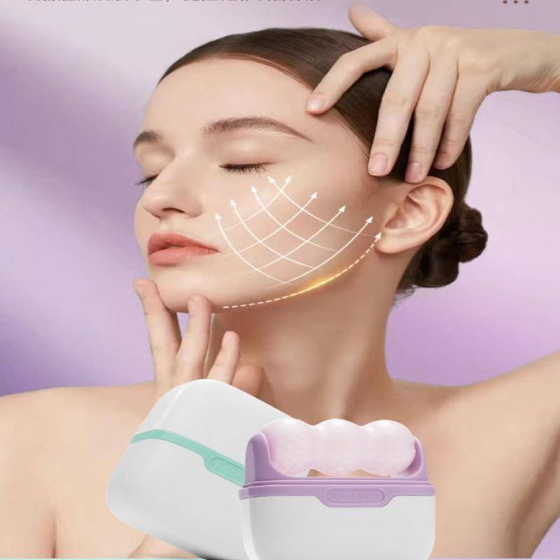 PNPIA- Thiết bị ép lạnh Con lăn hai đầu Thiết bị Massage đá 2 trong 1 Máy mát xa đa chức năng để giảm làm mát phù nề