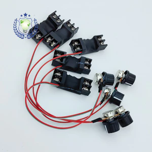 MABU LED Hướng dẫn sử dụng Bộ điều khiển núm điều chỉnh 8A Điều chỉnh 12v24v Bộ điều chỉnh tốc độ 15A8a