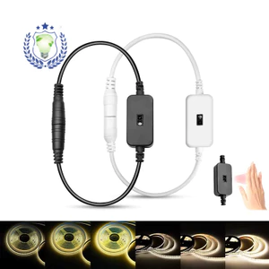 TW3K 12V24V Cảm Biến Điều Khiển Cửa Hai Đầu Đèn Mở Cửa Đóng Cửa Tủ Quần Áo Đèn Cửa Một Đầu Cảm Ứng B