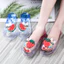 Trái Cây Trong Suốt Pha Lê Giày Cha Mẹ-Con Gái Trẻ Em Thời Trang Mặc Ngoài Tất Cả Trận Đấu Đi Biển