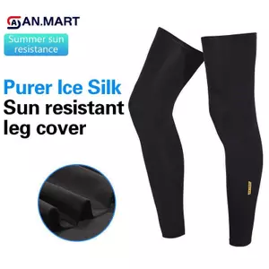AN.MART 2 Chiếc Tay Full Chân Nén Dài Tay Chân Đầu Gối Bảo Vệ Chân, Dành Cho Nam Nữ Bóng Rổ Đi Xe Đạp Bóng Đá Chạy VN