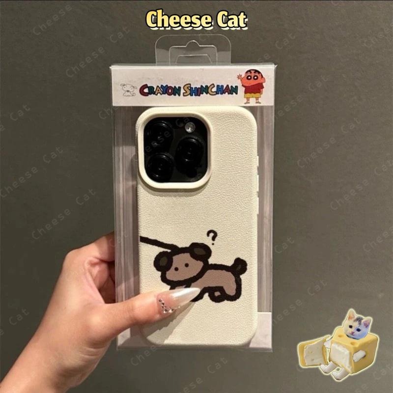 Ốp điện thoại cặp đôi mèo con và cún con ván trượt dễ thương cho iPhone 14 13 15 16 17 Pro Max 11 12 Pro Xs Max XR 7Plus