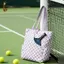 Pickleball Túi Tennis Vợt Túi Tennis Tote Túi Xách Quần Vợt Cho Thể Dục Nam Nữ