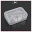JRP 1 Bộ Kính Silicon Mũi Miếng Lót Túi Khí Mềm Chống Trơn Trượt Đệm Khí Bol Kính Mắt Miếng Lót Mũi Với Tua Vít Kính Mắt Phụ Kiện JRP