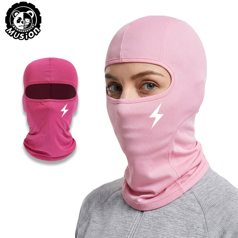 Musion Làm mát thoáng khí Balaclava Chống tia cực tím Full Face Cover cho xe máy Đi xe đạp nhiều màu