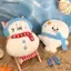# HB # Móc khóa động vật sang trọng Hoạt hình Túi búp bê sư tử biển nhỏ dễ thương Mặt dây chuyền Đồ chơi nhồi bông Quà tặng sinh nhật.