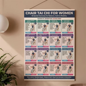 Thói quen Tai-Chi đơn giản dành cho người cao tuổi Cải thiện sự cân bằng và giảm căng thẳng tại nhà thói quen khỏe mạnh & tự chăm sóc