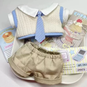 20cm Quần Áo Bé Preppy Cotton Búp Bê Không Thuộc Tính Quần Áo Dễ Thương Phù Hợp Với Búp Bê Búp Bê Trang Phục Thay Thế Hàng Sẵn Có 6.2