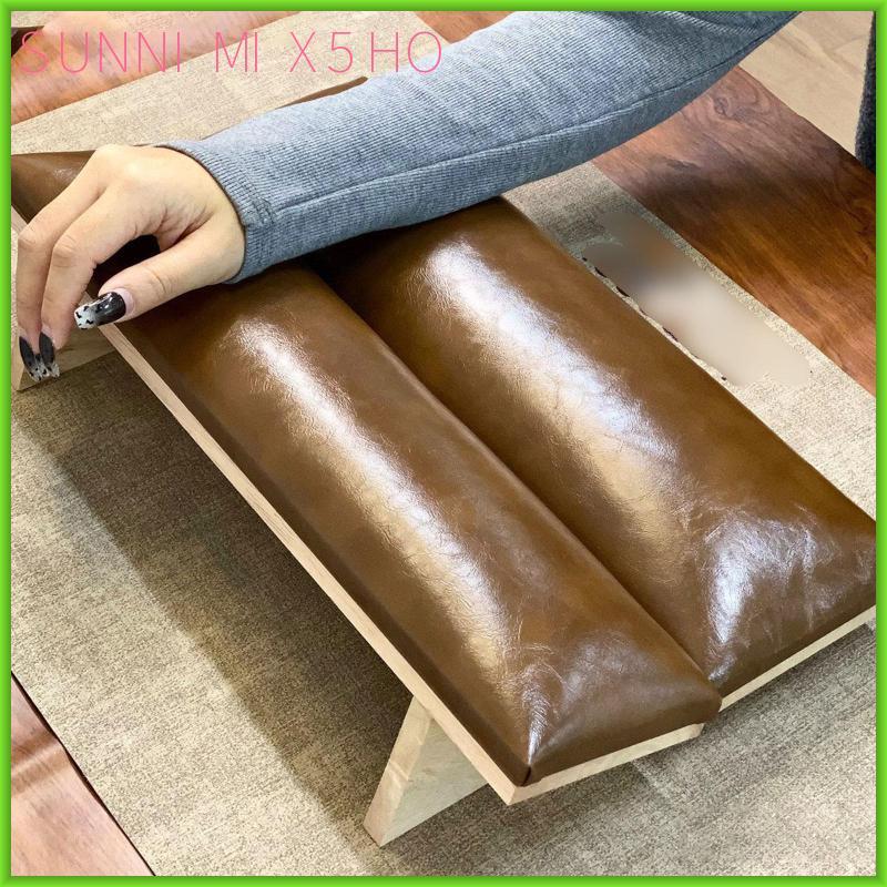 Gối Đệm Tay Làm Móng Tay Da PU Mềm Và Gỗ Đứng Cho Móng Tay Nghệ Thuật Phụ Kiện Trang Trí
