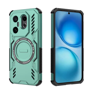 Ốp lưng Vivo X200 FE Vòng từ tính Vỏ tản nhiệt chống rơi cho Vivo X200 FE 5G Vỏ điện thoại