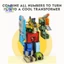 10 Đồ chơi Robot biến hình số - Đồ chơi Montessori giáo dục DIY cho trẻ em