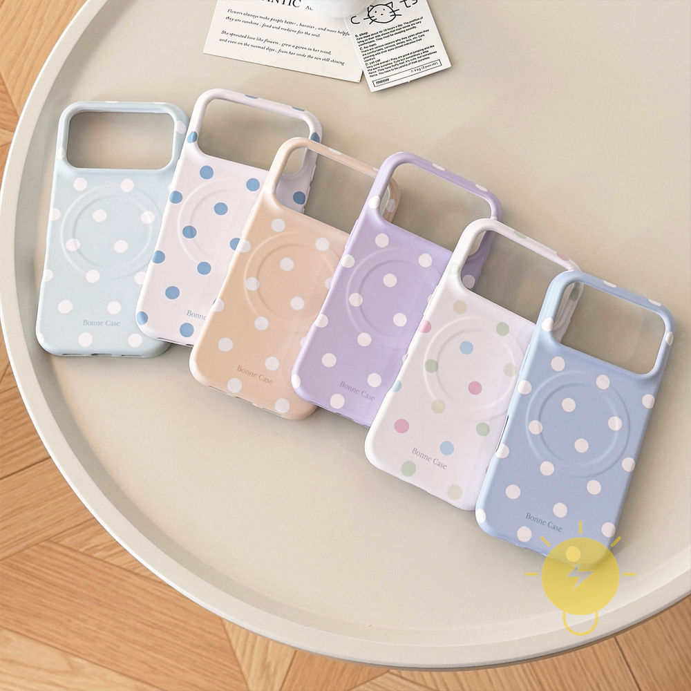 Phone Case For iPhone 17 Pro Max 16 15 14 13 TPU Magnetic Soft Aesthetic Korean Cute