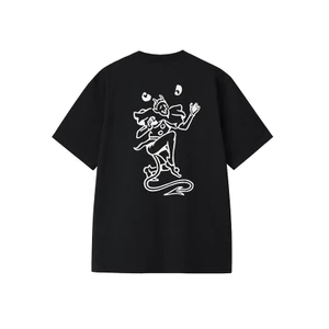 Hàng sẵn có tay ngắn in hình mặt sau thẻ bài poker Áo thun Cotton cao cấp Áo sơ mi thông thường XS-3XL Unisex