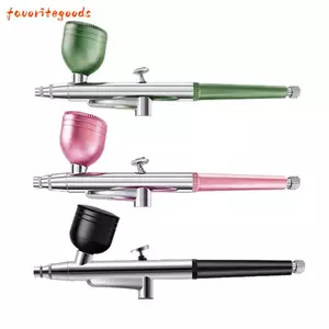 FAVORITEGOODS Sơn móng tay nghệ thuật Airbrush, Tranh xăm cầm tay phun oxy, Tranh bền Công cụ trang điểm bánh Máy nén khí phun sơn móng tay