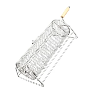 Giỏ dây BBQ cc Kết cấu thép không gỉ chịu nhiệt Thích hợp cho