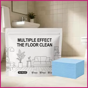 Máy làm sạch sàn Máy tính bảng 100 mảnh có thể hòa tan mạnh mẽ Máy làm sạch sàn bằng gỗ cứng Giải pháp lau nhà cho shopidaevn