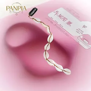 PNPIA- Lễ Hội Tóc Nối Dài Vỏ Hạt Dây Lớp Phủ Chống Thấm Nước Boho Nàng Tiên Cá Lõi Dreadlo Trang Sức Cho Bím Tóc