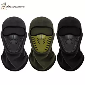 Mặt nạ xe máy Cheenm Mặt nạ giữ nhiệt lông cừu Giữ ấm Moto Cưỡi Balaclava Xe máy Biker Mùa đông Mặt nạ trượt tuyết chống gió Nam Nữ VN