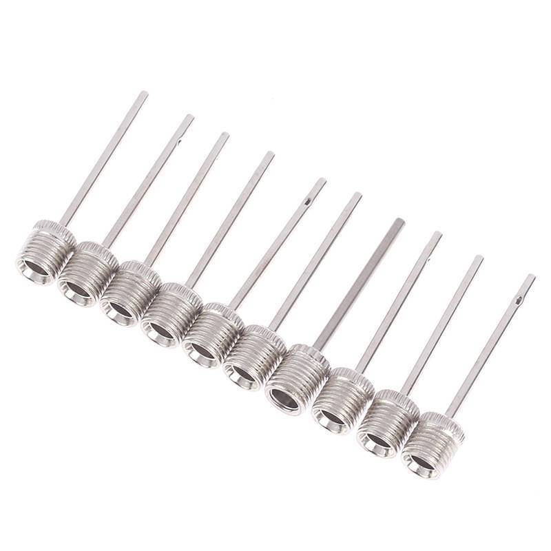 AIHOM 10 chiếc kim bơm bóng thể thao thép không gỉ cho bóng đá