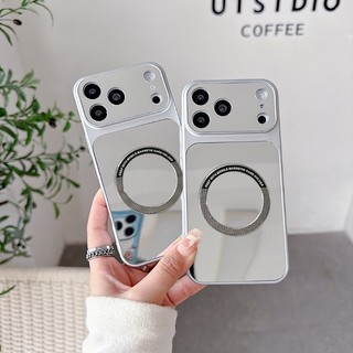 Gương trang điểm sang trọng Bảo vệ Camera Vỏ điện thoại từ tính cho Redmi K90 Pro Max K80 K70 K60 K50 K40 Pro K40S K60E K70E K70 K50 K60 Vỏ siêu cứng
