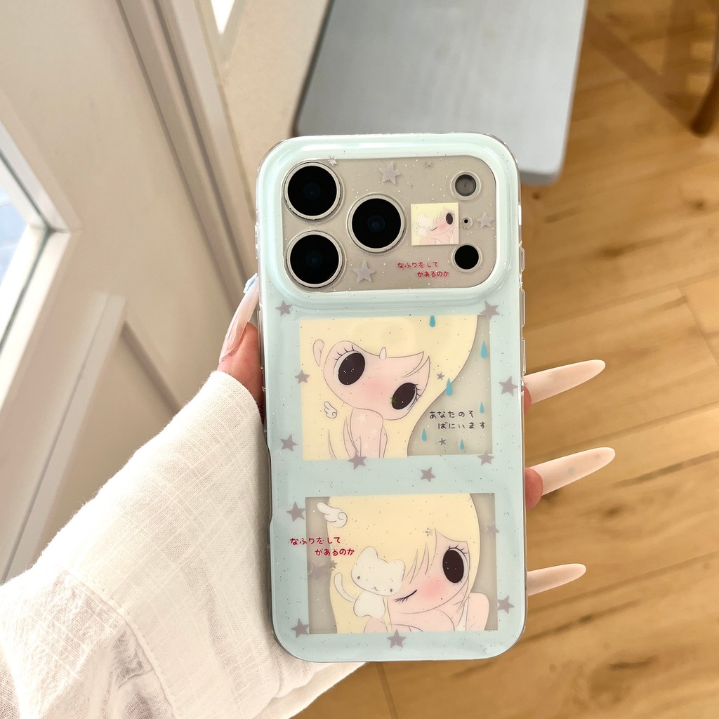 Ốp Điện Thoại Lấp Lánh Cho IPhone 17 Pro Max 17 16 15 Ốp Điện Thoại Chống Rơi