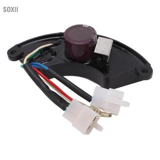 soxii AVR Bộ điều chỉnh điện áp tự động 3 pha 8 dây Bộ chỉnh lưu máy phát điện đa năng cho 5 đến 7,5KW